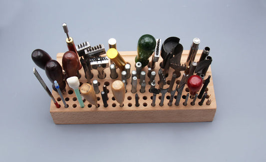 Handmade Diy46-98 Hole Beech Wood Multifunctional Storage Table