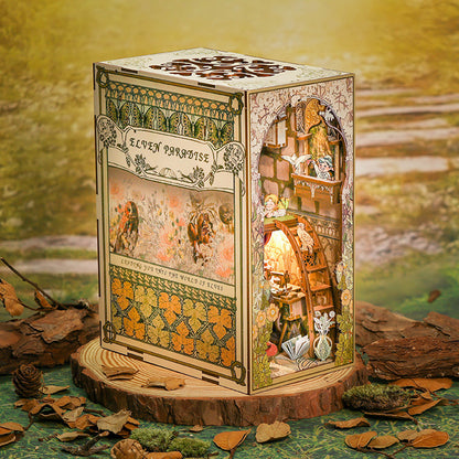 Handmade DIY Assembled Book Stand Building Block Toys