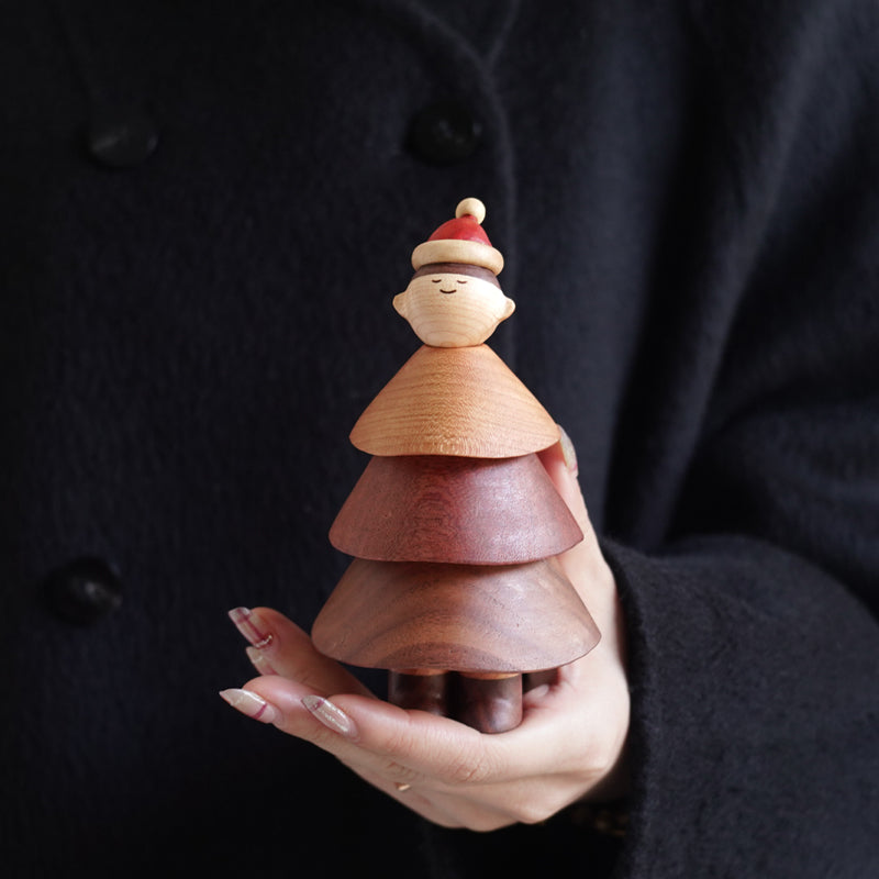 Solid Wood Cute Healing Desktop Ornaments