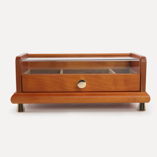 Japanese Black Walnut Solid Wood Jewelry Storage Box